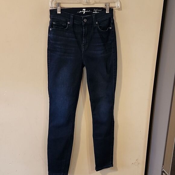 9 for all mankind jeans size 24 excellent condition - Picture 1 of 7